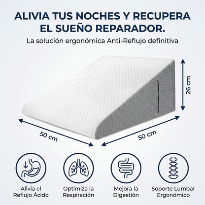ERGOVA® – La Almohada Ergonómica de Elevación